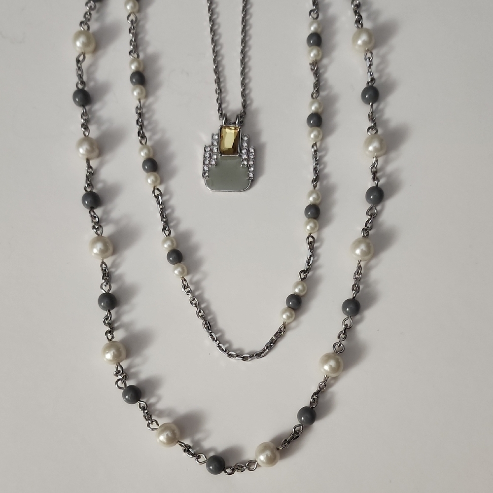 Great Expectations Set Of 3 Detachable Necklaces with Infiniteme Clasp